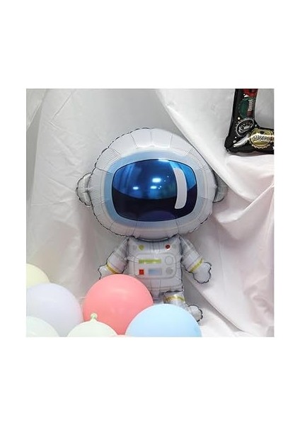 Gitti Uzay Konsepti 2 Yaş Doğum Günü Parti Kutlama Seti; Astronot, Ufo ve Uzay Gemisi Folyo Balon Set fırsatları