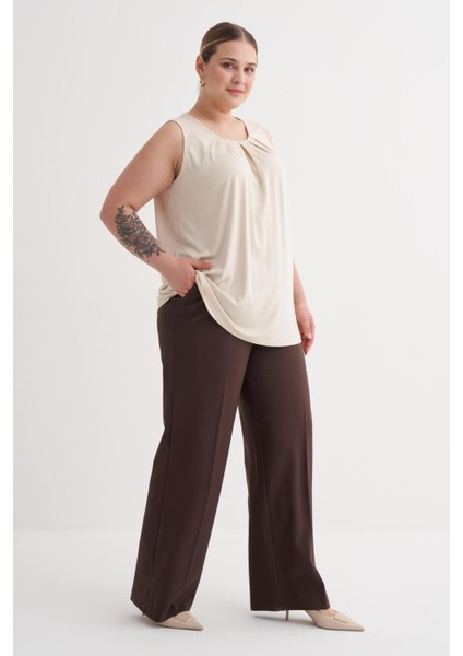 Pile Detaylı Örme Bluz fırsatları