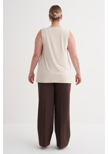 Pile Detaylı Örme Bluz indirimleri