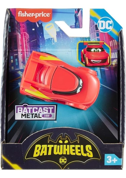 Price Batwheels Tekli Araç Serisi HML12 - HML17 Redbird