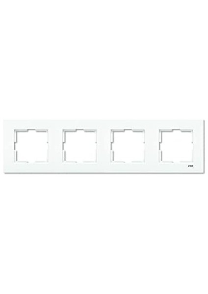 Karre Beyaz Dörtlü Çerçeve A.b.