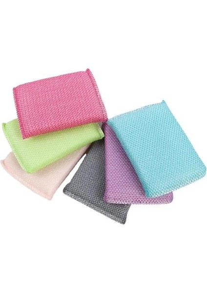 Home Fileli Bulaşık Sungeri, Çizdirmez Temizlik ve Bulaşık Sungeri, Mutfak Yüzeyleri Için Güvenli, Uzun Ömürlü ve Etkili Temizlik Aksesuarı (6) fırsatları