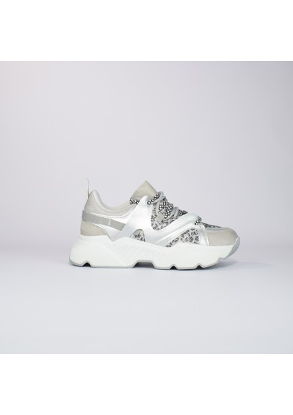 Kalın Tabanlı Kadın Günlük Giyim Sneaker Ayakkabı modelleri