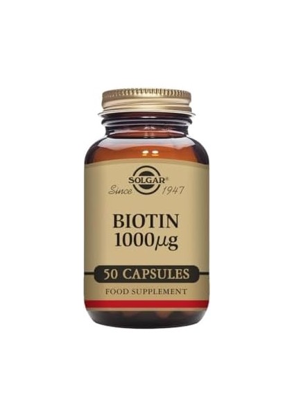 Solgar Biotin 1000 Mcg 1 Paket(1 x 1 Stück) fiyatları