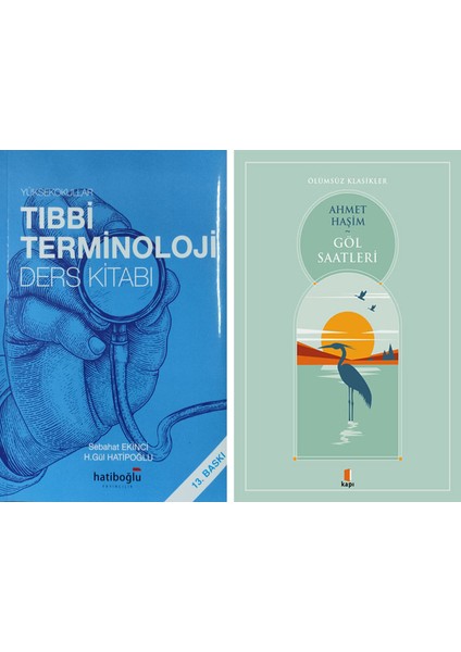 Yüksekokullar Için Tıbbi Terminoloji Ders Kitabı + Göl Saatleri