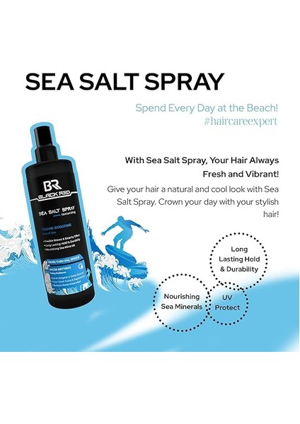 Red Saç Deniz Tuzu Spreyi - Sea Salt Spray Orta Tutuşlu Hacimlendirir Anti Uv Saç Şekillendirici fiyatları