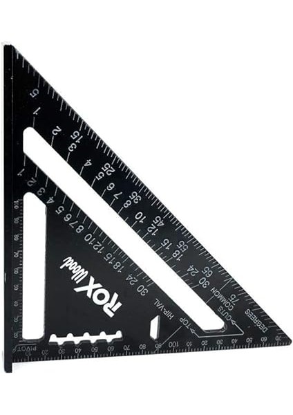 Wood Alimimyum Üçgen Gönye 175MM fırsatları