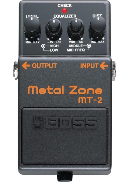 Mt-2 Metal Zone Distorsiyon Gitar Pedalı