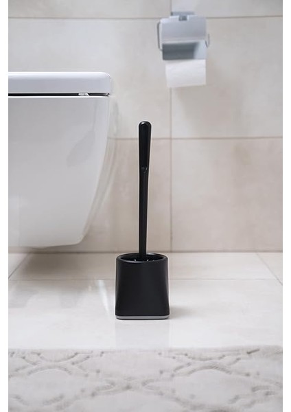 Home Silikon Klozet Wc Tuvalet Fırçası Siyah Kare fiyatları