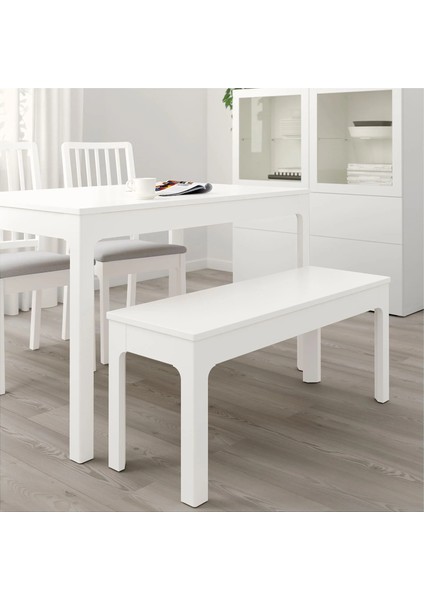 Ekedalen Bank Beyaz 105 x 36 cm