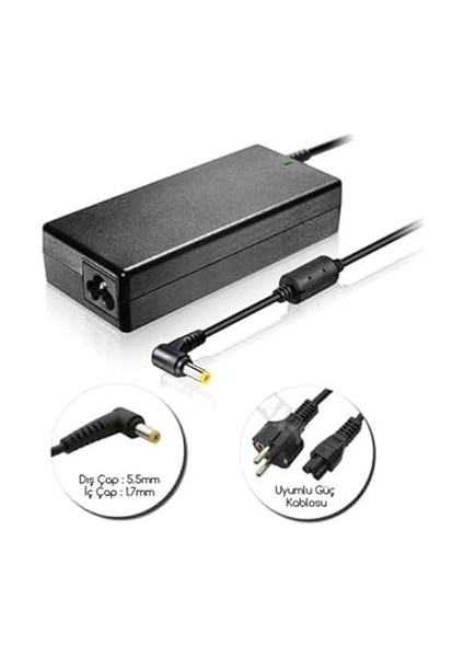 Compaq 610 Şarj Aleti Adaptör Cihazı Hp Ile Uyumlu modelleri