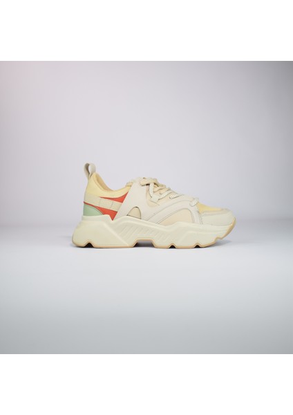 Kalın Tabanlı Kadın Günlük Giyim Sneaker Ayakkabı modelleri