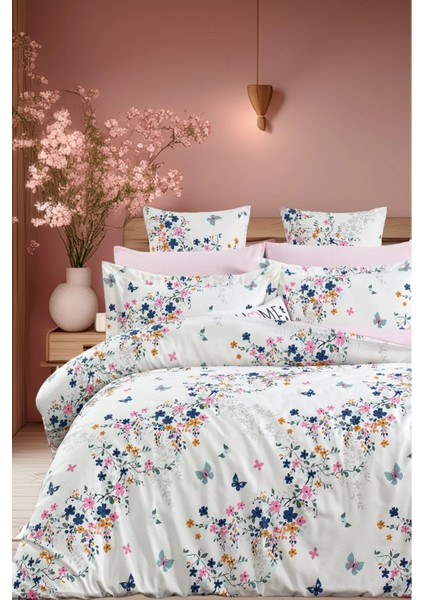 Jungle Pembe Ranforce %100 Pamuk Tek Kişilik Nevresim Takımı Lastikli Çarşaflı fiyatları