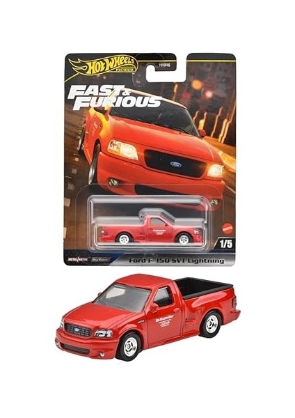 Wheels Fast-Furious Premium Araba Ford F-150 Svt Lıghtnıng HNW46-HYP75 fiyatları