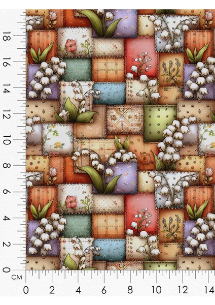 Patchwork Kumaş Seti – Dikiş ve Hobi Için %100 Pamuk Desenli Kumaş Kuponları indirimleri
