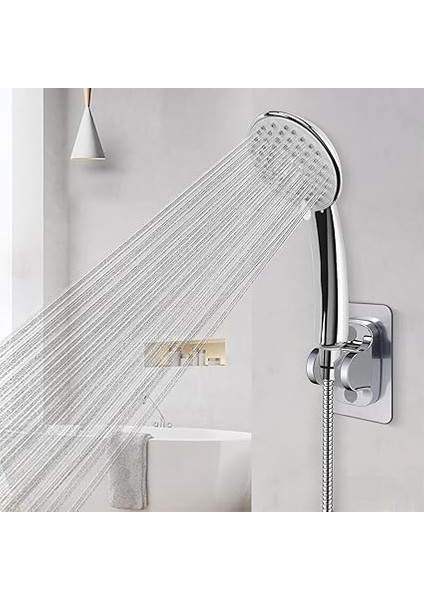 Yapışkanlı Duş Başlığı Askısı Tutucu Mafsal (Krom) modelleri