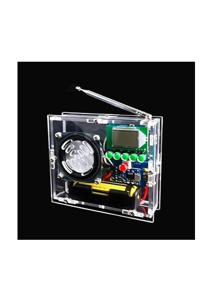 Dijital Fm Radyo Kaynak Kiti Şarj Edilebilir LCD Ekran Dıy Üretim Parçaları TJ-56-558 modelleri