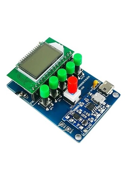 Dijital Fm Radyo Kaynak Kiti Şarj Edilebilir LCD Ekran Dıy Üretim Parçaları TJ-56-558 fırsatları