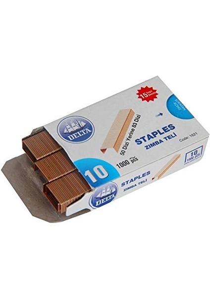 Zımba Teli No:10 Sarı 10 Adet x 1000 indirimleri