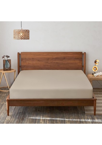 %100 Pamuk Bambu Lastikli Çarşaf