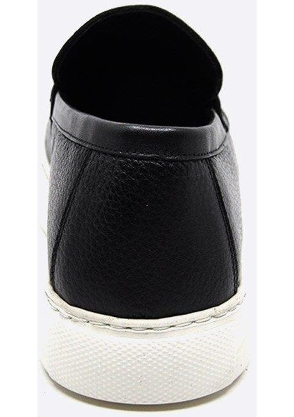 Hakiki Deri Siyah Erkek Günlük Ayakkabı 9808 100 indirimleri