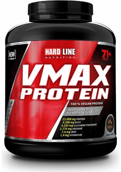 Vmax Bitkisel Protein Cıkolatalı 2000 Gr.