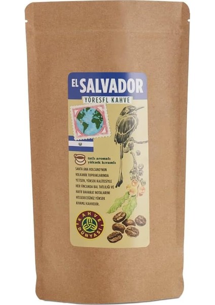 Kahve Dünyası El Salvador Yöresel Filtre Kahve Öğütülmüş 200G fiyatları