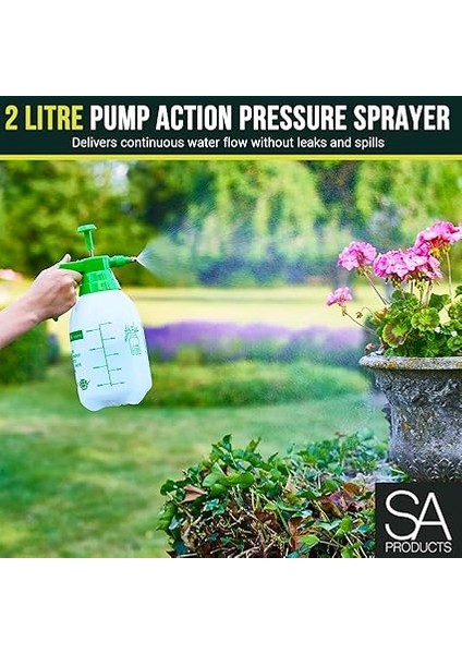 Products Pompalı Basınçlı Püskürtücü - Ot Öldürücü Püskürtme Pompası, Gübre, Böcek Ilaçları, Mantar Ilaçları, Temizlik Için - Plastik Püskürtücülü Bahçe Püskürtücü - Su Püskürtme Şişeleri - (2 fiyatları