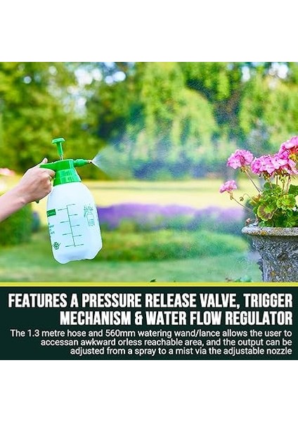 Products Pompalı Basınçlı Püskürtücü - Ot Öldürücü Püskürtme Pompası, Gübre, Böcek Ilaçları, Mantar Ilaçları, Temizlik Için - Plastik Püskürtücülü Bahçe Püskürtücü - Su Püskürtme Şişeleri - (2 fırsatları