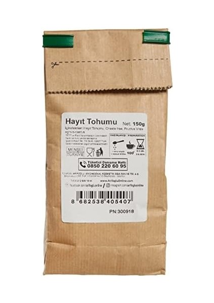 Arifoğlu Hayıt Tohumu 150 gr modelleri