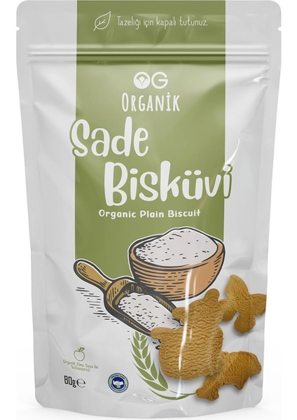 Og Organik Sade Bisküvi 80 gr fiyatları