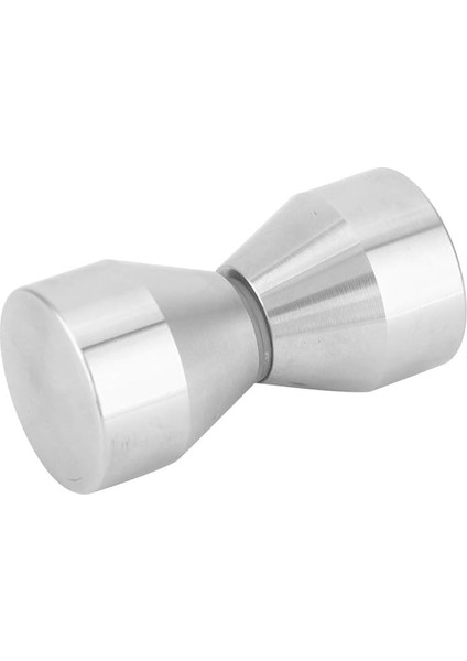 Duş Kapısı Topuzları - Tek Delikli Kapı Kolu 304 Paslanmaz Çelik Cam Kapı Kolu Yuvarlak Çekmece Kulpları Cam Çekmece Topuzları Kapı Çekme Kolu