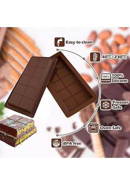 Dubai Çikolatası Kalıbı Silikon Çikolata Kalıbı indirimleri