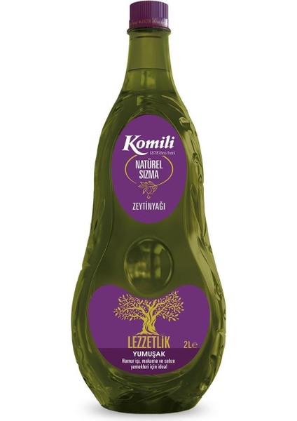 Komili Ege Sızması 2 Lt Natürel Sızma Zeytinyağı, Pet Şişe fiyatları