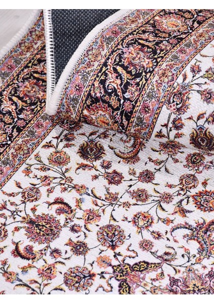 Otantik CL107 Multi Vintage Baskı Halı Silinebilir Yıkanabilir Salon Antre Mutfak Halı Yolluk modelleri