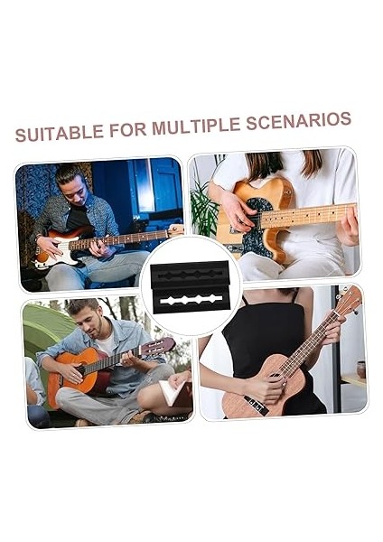 Gitar Efektleri Kurulu Elektro Gitar Efektli Pedal Board Küçük Pedalboard Efekt Pedalı Kurulu Eva Siyah modelleri