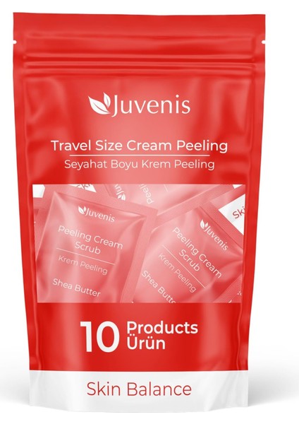 Juvenis Skin Balance Krem Peeling Seyahat Seti