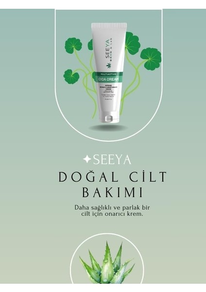 Seeya Yoğun Onarıcı Yenileyici ve Nemlendirici Cica Cream 50 Ml- Yaşlanma Karşıtı & Ton Eşitleyici Etkili fiyatları