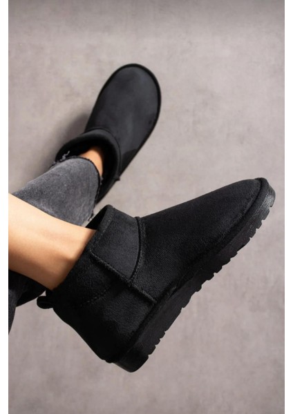 Kadın Mini Süet Içi Tüylü Yüksek Ince Taban Kışlık Bot & Bootie fiyatları