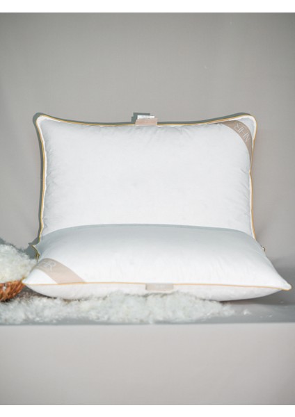 %100 Kaz Tüyü Dolgulu %90 Gıdık Antibakteriyel, Isı Dengeleyici, Çift Kişilik, Yastık / Yorgan Seti