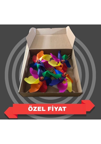 Rüzgar Gülü 5 Adet Çap: 16 cm fiyatları