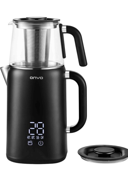 OVTM01 Cam Demlikli Çay Makinesi Dijital Göstergeli + Hassas Mutfak Terasi fırsatları