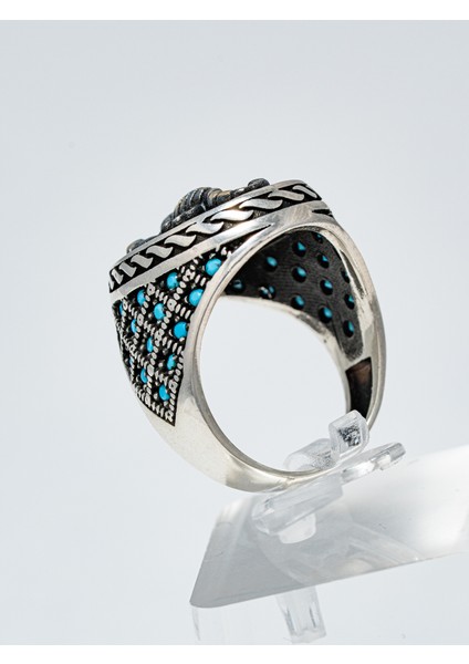 Özel Tasarım 925 Ayar Gümüş Akrep Motifli Erkek Yüzük – Asi ve Karizmatik Stil modelleri