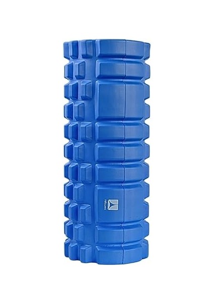 Yoğunlukta Orta Sert Deluxe Foam Roller Masaj Köpüğü Pilates Masaj Rulosu Tırtıklı Yoga Roller Isınma Roller Mavi modelleri