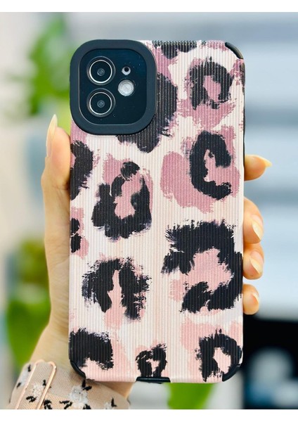 Aksesuar 11 ile Uyumlu Kaplama Tasarımlı Yumuşak Silikon Kamera Korumalı Kılıf