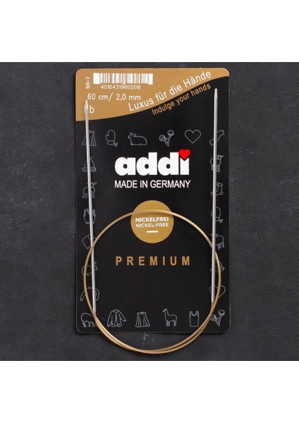 Addi 2mm 60CM Klasik Misinalı Şiş- 105-7