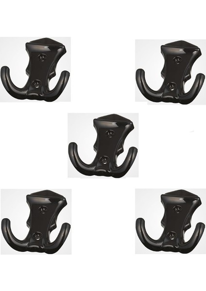 Askı, Kobra Siyah 5 Adet, Vidaları ile Birlikte Gönderilir