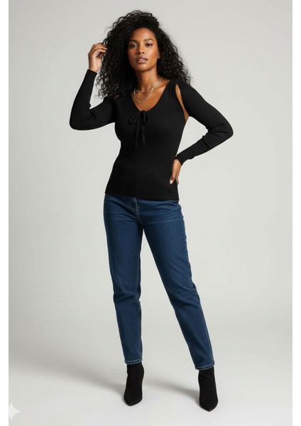 Kadın Taş Kum Bej Üst Kalite Dokuma Uzun Kollu Fitilli Bluz Body fiyatları