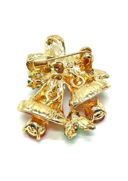 Holiday Bells Yeni Yıl Broş modelleri