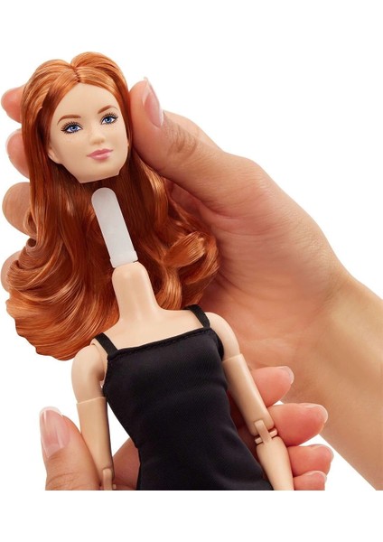 JBH74 Barbie Basics Ikonik Koleksiyon Bebekler - Kızıl
